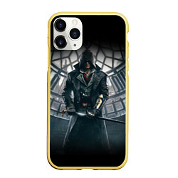 Чехол iPhone 11 Pro матовый Assassin’s Creed, цвет: 3D-желтый