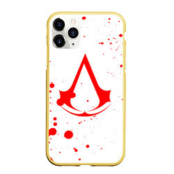 Чехол iPhone 11 Pro матовый Assassin’s Creed, цвет: 3D-желтый