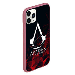 Чехол iPhone 11 Pro матовый ASSASSINS CREED, цвет: 3D-малиновый — фото 2