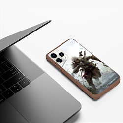 Чехол iPhone 11 Pro матовый ASSASSINS CREED, цвет: 3D-коричневый — фото 2