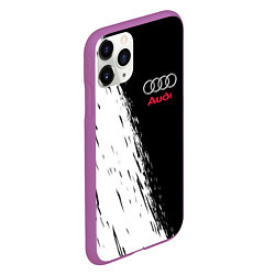 Чехол iPhone 11 Pro матовый AUDI, цвет: 3D-фиолетовый — фото 2