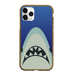 Чехол iPhone 11 Pro матовый IKEA Shark