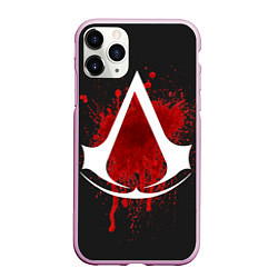 Чехол iPhone 11 Pro матовый Assassin’s Creed, цвет: 3D-розовый