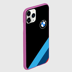 Чехол iPhone 11 Pro матовый BMW, цвет: 3D-фиолетовый — фото 2