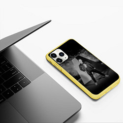 Чехол iPhone 11 Pro матовый Armin Van Buuren, цвет: 3D-желтый — фото 2