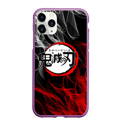 Чехол iPhone 11 Pro матовый KIMETSU NO YAIBA