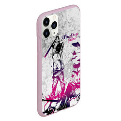 Чехол iPhone 11 Pro матовый Three Days Grace, цвет: 3D-розовый — фото 2