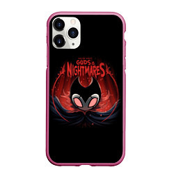 Чехол iPhone 11 Pro матовый Hollow Knight, цвет: 3D-малиновый