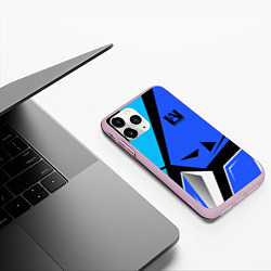 Чехол iPhone 11 Pro матовый Моя геройская академия, цвет: 3D-розовый — фото 2