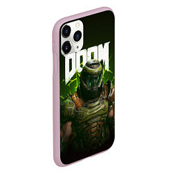 Чехол iPhone 11 Pro матовый Doom Eternal, цвет: 3D-розовый — фото 2