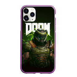 Чехол iPhone 11 Pro матовый Doom Eternal