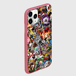 Чехол iPhone 11 Pro матовый Academia stikerbombing, цвет: 3D-малиновый — фото 2