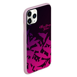 Чехол iPhone 11 Pro матовый Three Days Grace, цвет: 3D-розовый — фото 2