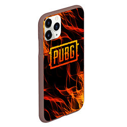 Чехол iPhone 11 Pro матовый PUBG, цвет: 3D-коричневый — фото 2