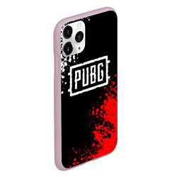 Чехол iPhone 11 Pro матовый PUBG, цвет: 3D-розовый — фото 2