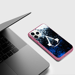 Чехол iPhone 11 Pro матовый ASSASSINS CREED, цвет: 3D-малиновый — фото 2