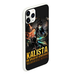 Чехол iPhone 11 Pro матовый Kalista, цвет: 3D-белый — фото 2