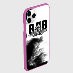 Чехол iPhone 11 Pro матовый ВДВ, цвет: 3D-фиолетовый — фото 2