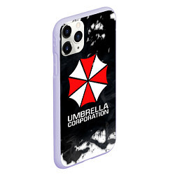 Чехол iPhone 11 Pro матовый UMBRELLA CORP, цвет: 3D-светло-сиреневый — фото 2