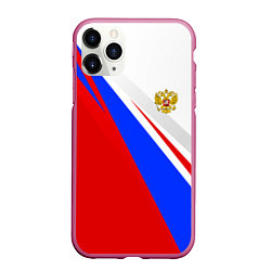 Чехол iPhone 11 Pro матовый Россия