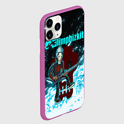 Чехол iPhone 11 Pro матовый LIMP BIZKIT, цвет: 3D-фиолетовый — фото 2