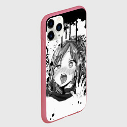 Чехол iPhone 11 Pro матовый АХЕГАО, цвет: 3D-малиновый — фото 2