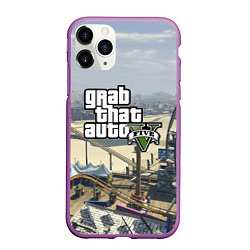 Чехол iPhone 11 Pro матовый GTA 5