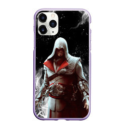 Чехол iPhone 11 Pro матовый ASSASSINS CREED, цвет: 3D-светло-сиреневый