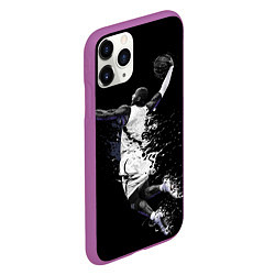 Чехол iPhone 11 Pro матовый KOBE BRYANT, цвет: 3D-фиолетовый — фото 2