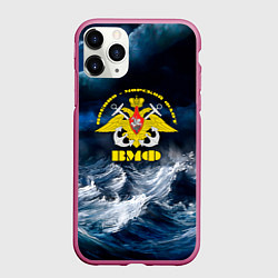 Чехол iPhone 11 Pro матовый Военно-морской флот