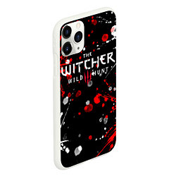 Чехол iPhone 11 Pro матовый THE WITCHER, цвет: 3D-белый — фото 2