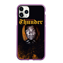 Чехол iPhone 11 Pro матовый Arturo 'Thunder' Gatti, цвет: 3D-фиолетовый