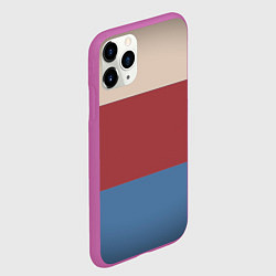 Чехол iPhone 11 Pro матовый Куртка Отиса, цвет: 3D-фиолетовый — фото 2