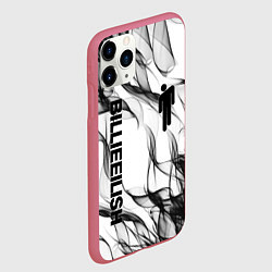 Чехол iPhone 11 Pro матовый BILLIE EILISH, цвет: 3D-малиновый — фото 2