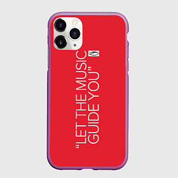 Чехол iPhone 11 Pro матовый A State of Trance 950, цвет: 3D-фиолетовый
