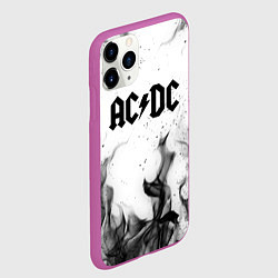 Чехол iPhone 11 Pro матовый ACDC, цвет: 3D-фиолетовый — фото 2