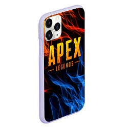 Чехол iPhone 11 Pro матовый APEX LEGENDS, цвет: 3D-светло-сиреневый — фото 2