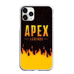 Чехол iPhone 11 Pro матовый APEX LEGENDS, цвет: 3D-белый