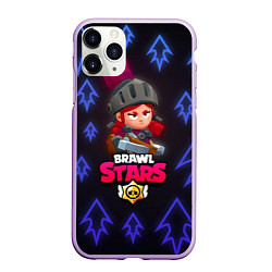 Чехол iPhone 11 Pro матовый Brawl Stars Shadow Knight Jassie