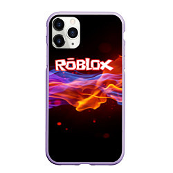 Чехол iPhone 11 Pro матовый ROBLOX, цвет: 3D-светло-сиреневый