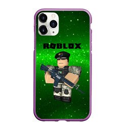 Чехол iPhone 11 Pro матовый Roblox