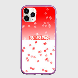 Чехол iPhone 11 Pro матовый ROBLOX, цвет: 3D-фиолетовый