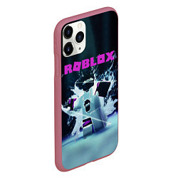 Чехол iPhone 11 Pro матовый ROBLOX, цвет: 3D-малиновый — фото 2