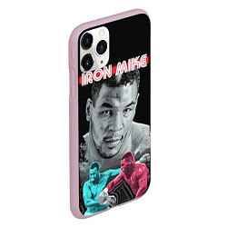 Чехол iPhone 11 Pro матовый Iron Mike, цвет: 3D-розовый — фото 2