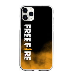 Чехол iPhone 11 Pro матовый Free fire, цвет: 3D-белый