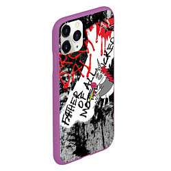 Чехол iPhone 11 Pro матовый Green Day - Father of All MF, цвет: 3D-фиолетовый — фото 2