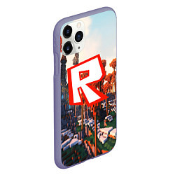 Чехол iPhone 11 Pro матовый ROBLOX GAME, цвет: 3D-серый — фото 2