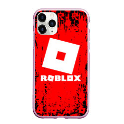 Чехол iPhone 11 Pro матовый ROBLOX, цвет: 3D-розовый