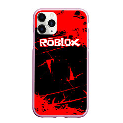 Чехол iPhone 11 Pro матовый ROBLOX, цвет: 3D-розовый