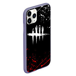Чехол iPhone 11 Pro матовый DEAD BY DAYLIGHT, цвет: 3D-серый — фото 2